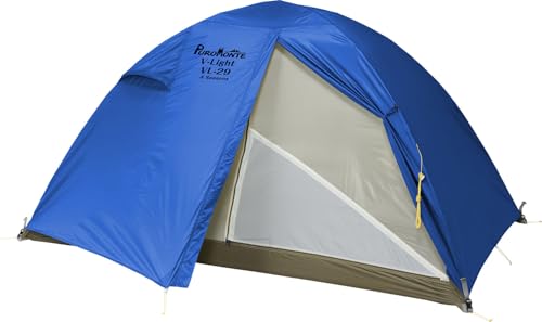 Touring Tent - プロモンテ(PuroMonte) アウトドア テント ライトアルパインテント 2人用 ブルー(BL) VL294S