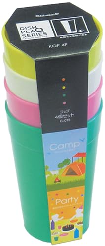 INOUE(イノウエ) プラQ コップ 4Pセット C-075(4P)