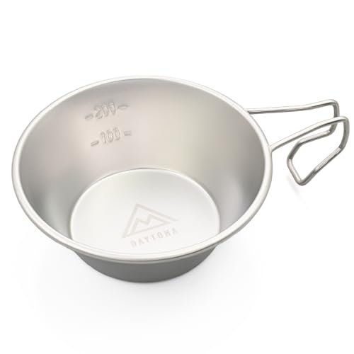 Other - [デイトナ] キャンプ用 シェラカップ ステンレス製 320ml ロゴシュラカップ 48326