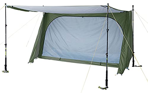 Touring Tent - プロモンテ キャンプ アウトドア テント BOKUNOKICHI-1 1人用 VB100 オリーブ(OLV) F