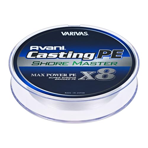 VARIVAS(バリバス) PEライン アバニ キャスティングPE マックスパワー X8 ショアマスター 200m 1.5号 28.6lb 8本