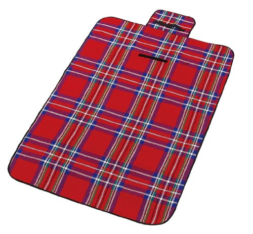 Vinyl Sheets - キャプテンスタッグ レジャーシート【防寒/ 90×140cm】 アクリル起毛 レッド UB-3002