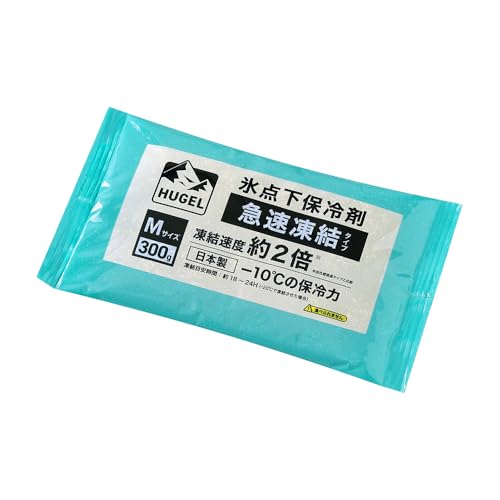 急速凍結タイプ -10℃-/Mサイズ/-・Size:MサイズStyle:急速凍結タイプ -10℃・HUGEL氷点下保冷剤シリーズからパックタイプが新登場アウトドアやちょっとしたお買い物まで幅広く活躍。・選べる2タイプ【超低温タイプ】-16℃保冷【急速凍結タイプ】凍結速度約2倍・軽量で持ち運びしやすく、すき間やスペースを有効活用できるピクニック／キャンプ／スポーツ／災害時・【超低温タイプ】-16℃保冷でキンキンに冷却可能。高い冷却力で飲み物を急速に冷却。・【急速凍結タイプ】超低温タイプと比較して凍結速度が約2倍。短い凍結時間で使用可能。HUGEL氷点下保冷剤シリーズからパックタイプが新登場 アウトドアやちょっとしたお買い物まで幅広く活躍。 選べる2タイプ 【超低温タイプ】-16℃保冷 【急速凍結タイプ】凍結速度約2倍 軽量で持ち運びしやすく、すき間やスペースを有効活用できる ピクニック／キャンプ／スポーツ／災害時 超低温タイプ -16℃保冷でキンキンに冷却可能。 高い冷却力で飲み物を急速に冷却。 凍結目安時間：約36〜48H（-20℃で凍結させた場合） 急速凍結タイプ 超低温タイプと比較して凍結速度が約2倍。 短い凍結時間で使用可能。 凍結目安時間：約18〜24H（-20℃で凍結させた場合） ●商品サイズ（cm） 幅約21×奥行約11.5×高さ約1.7 ●容器 外装袋（ポリエチレン、ナイロン） ●内容物 水、有機物、増粘剤、防腐剤 ●内容量 300g ●耐冷温度 -50℃ ●凍結目安時間 約18〜24H（-20℃で凍結された場合） ●原産国 中国