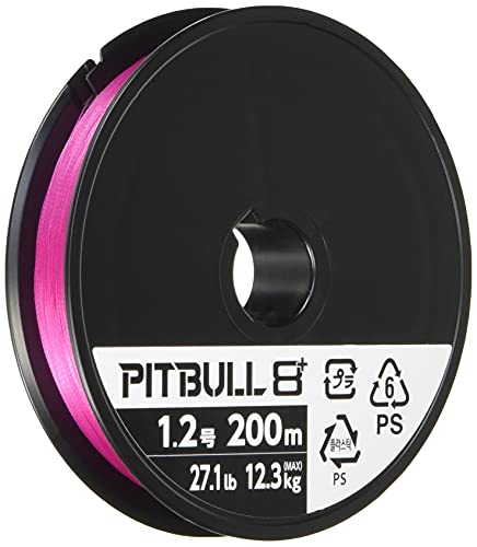 Rakuten - シマノ(SHIMANO) PEライン ピットブル8+ 200m LD-M61T 1.2号(27.1lb) トレーサブルピンク