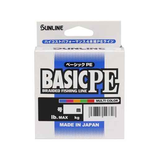 サンライン(SUNLINE) BESTコストパフォーマンス PEライン4本撚り BASIC PE (ベーシックPE) 150m マルチ 1.5号
