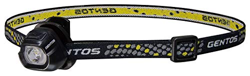 Other - GENTOS(ジェントス) LED ヘッドライト 小型 軽量32g 電池式(CR2032) 20ルーメン HC-24BK 登山 釣り ブラック