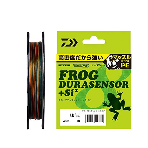 ダイワ(DAIWA) PEライン UVFフロッグデュラセンサー×8+Si2 79lb.(#6) 150m バトルディープグリーン(カラーマーキン