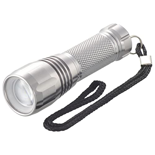 オーム電機 防水LEDズームライト SPARKLED ZOOM 130lm 懐中電灯 LHA-SP130Z-S 08-1334 OHM
