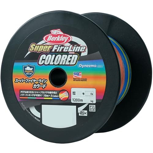 Rakuten - Berkley(バークレイ) スーパーファイヤーライン0.5号 8LB 1200M カラード 熱延伸 低伸度