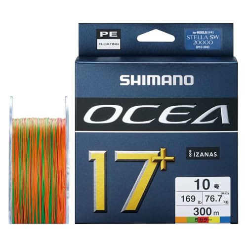 Rakuten - シマノ(SHIMANO) PEライン オシア 17+ PE 300m LD-A71Y 10号(169lb) 5カラー