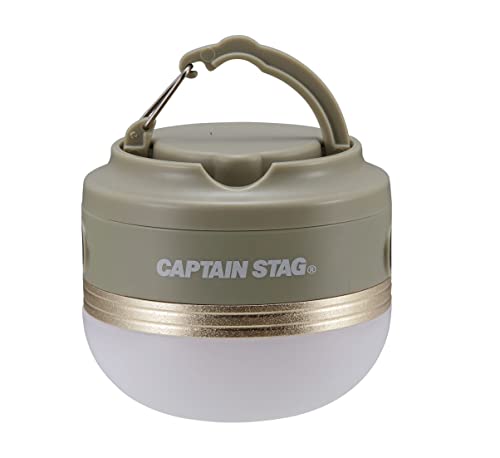 キャプテンスタッグ(CAPTAIN STAG) LEDライト ランタン CS ポータブルウォームライト 暖色 充電式 【明るさ180ルーメン/連