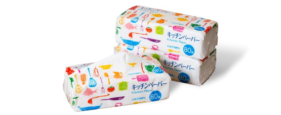 ホワイト/10.5インチ×7.9インチ×5インチ/925105・パッケージ個数:1・シート両面に『エンボス加工』という深い凸凹の加工を施すことで 凸凹の分だけ吸水する接触面が広がり素早く吸収します。汚れを掻き取れるため、拭き残しも減らせます。・シート両面に深い凸凹の加工で吸水力がアップします・濡れた手でも一枚づつ取り出せます。 必要な時にサッと取り出せ、また置き場所に困らないタイプです。・80組（160枚）X3P一枚ずつ取り出せるポップアップタイプのキッチンペーパー。