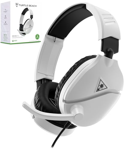 TURTLE BEACH ゲーミングヘッドセット Recon 70 X 2024 ホワイト 超軽量 230g マルチプラットフォーム マイク付き