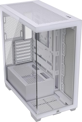 Rakuten - CORSAIR 3500X Tempered Glass ミドルタワーPCケース ホワイト CC-9011277-WW