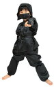 Party City キッズジョブ コスプレ 忍者 キッズ 120cm 黒
