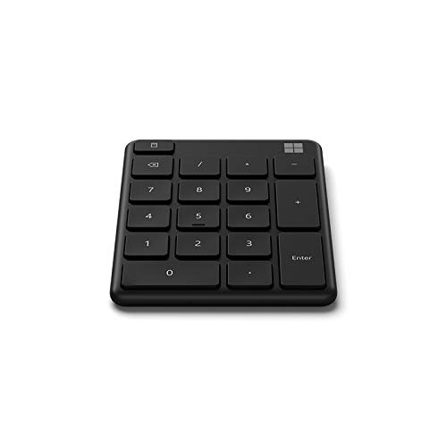 マイクロソフト ナンバー パッド 23O-00002 : ワイヤレス 薄型 テンキー キーカスタム可 3台接続可 Bluetooth ( マット