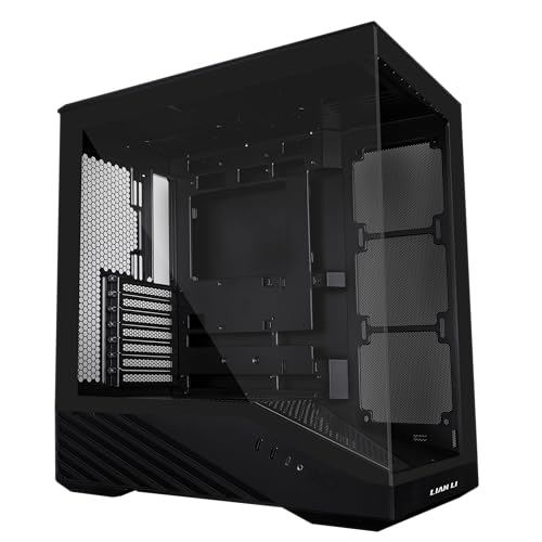 Rakuten - Lian Li VECTOR V100 Black ピラーレス PCケース LEDストリップ 小物展示スペース [V100X]