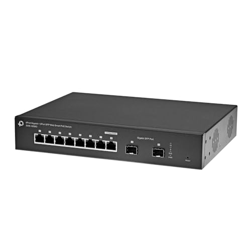 プラネックス Planex ギガビット対応 8ポート＋2SFPポート WEBスマート PoEスイッチ SWE-0208G