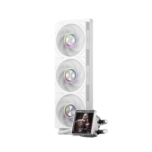 PCCOOLER CPS DT360 ARGB ディスプレイ 液体クーラー 3.4インチ IPSディスプレイ 360mm ARGB 水冷、高性能