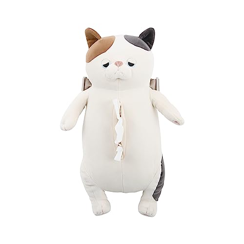 モダンミケネコのゆず/W20xD14xH39cm/17904-10・Color:ミケネコのゆずPatternName:ティッシュケース・パッケージ個数:1・ヘッドレストに取り付けられるベルト付き【リラカ】ティッシュケース 長時間のドライブで疲れる体をサポートしてくれるカーグッズ。 ヘッドレストなどに取り付けられるように裏側にベルトが付いているので簡単に装着出来ます。