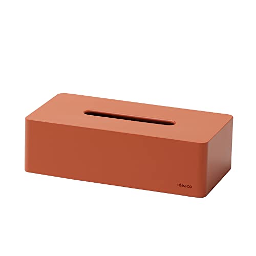 ideaco(イデアコ) ボックス 箱 ティッシュ 専用 ケース テラコッタ box grande (ボックスグランデ)