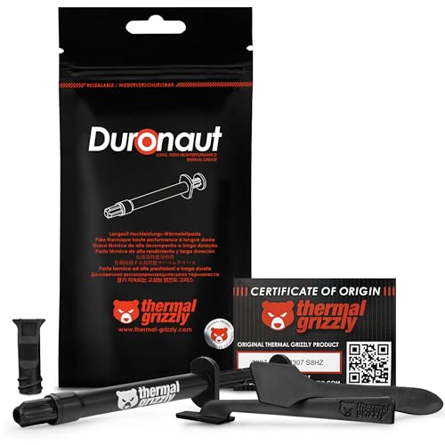 Thermal Grizzly Duronaut(サーマルグリズリーデュロノート) - 2グラム - 強化された耐久性と高性能サーマルペースト