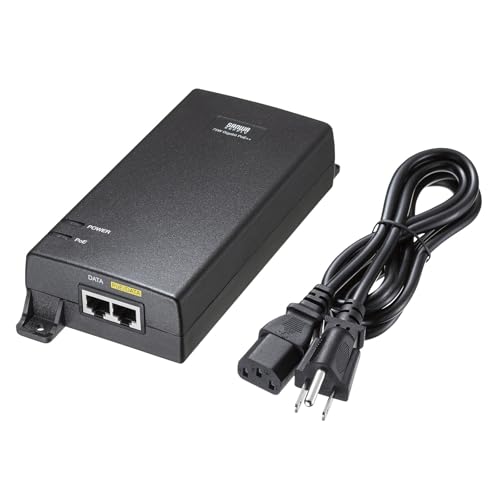 サンワサプライ PoEインジェクター（電源内蔵・IEEE802.3bt（75W）対応） LAN-GIHINJ6