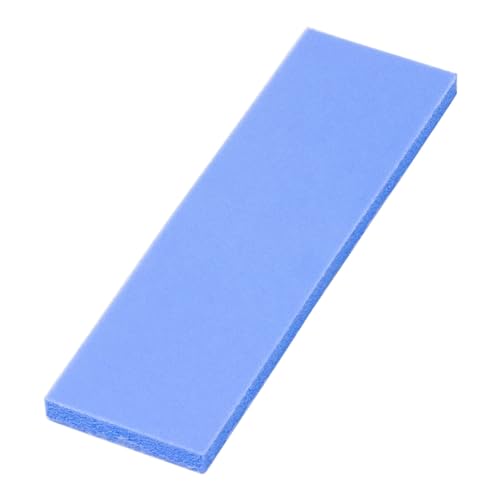 ブルー/Pack of 1/HT-20・Size:Pack of 1・熱伝導率: 2.0W/m・K・熱抵抗値: 0.792℃・in2/W・使用温度: -40〜220℃・絶縁破壊電圧: )6.5kV/mm、難燃性: UL94 V-0・サイズ: W21×D70×H3mm、カラー: ブルー、RoHS指令準拠 (10物質)3mm厚のM.2 SSD用すき間埋めパッドです。 厚さがあるので、M.2 SSDと筐体の間に挟んで使えます。 柔軟性と弾性があるため、凹凸の激しい表面を埋めるのに適しています。 拡張カード・メモリ・マザーボードなどのチップセットに貼り付けて使えます。 材質がやわらかいため、ハサミなどでカットして2230／2242／2260などのサイズにも対応します。 自由にカットでき、さまざまな用途に使えます。 一般的な熱伝導パッドよりもタック (粘着性) があり、貼り付けがしやすいです。