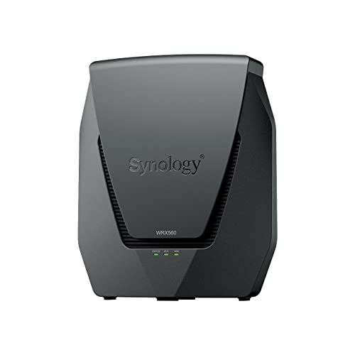 WRX560-/-/WRX560・パッケージ個数:1・管理機能:便利で強力なSRM(SynologyRouterManager)搭載・WANポート:2.5GbE RJ-45 x1 Gigabit RJ-45 x1 (2.5GbE WANはLANポートと共有)・LANポート:2.5GbE RJ-45 x1 Gigabit RJ-45 x3 (2.5GbE WAN使用時は2.5GbE LANは使用できません)・外部ポート:USB 3.2 x 1Wi-Fi6デュアルバンド 高機能/高セキュリティ無線ルーター Synology WRX560