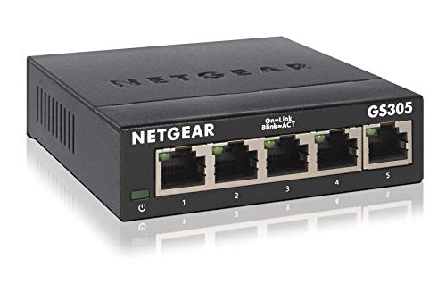 【正規品】 ネットギア NETGEAR スイッチングハブ 5ポート 1G 金属筐体 静音ファンレス メーカー3年 アンマネージスイッチ GS30