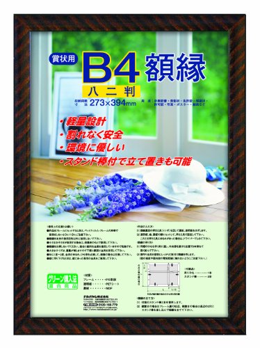ナカバヤシ 木製軽量額縁 金ラック 賞状 八二判 フ-KWP-17 [オフィス用品]