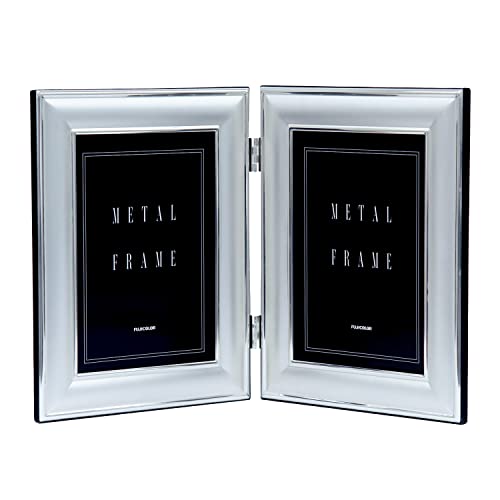 フジカラー フォトスタンド 5601TK メタル キャビネ (2L) 2面 シルバー 506987