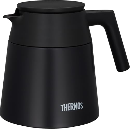 Coffee Kettles - サーモス 真空断熱コーヒーサーバー 720ml ブラック 全パーツ食洗機対応 コーヒードリッパー対応 魔法びん構造 保温保冷 TTF-720 B