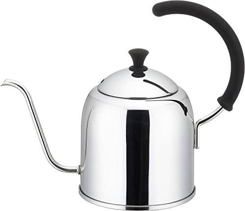 Coffee Kettles - 宮崎製作所 Miyacoffee コーヒーポット 1.2L IH対応 ミラー MCO-2