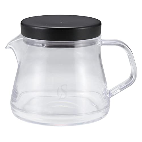 Coffee Kettles - キャプテンスタッグ(CAPTAIN STAG) コーヒー 珈琲サーバー 470ml フタ付き 目盛り付き KOMOREBI/クリア CS For