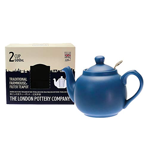 Metallic - LONDON POTTERY(ロンドンポタリー) ファームハウス ティーポット 2カップ用 ノルディックブルー 580141
