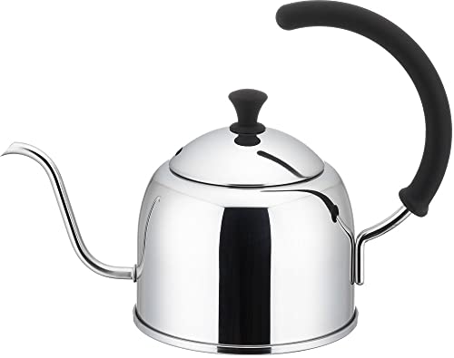 Coffee Kettles - 宮崎製作所 Miyacoffee コーヒーポット 0.9L IH対応 ミラー MCO-1
