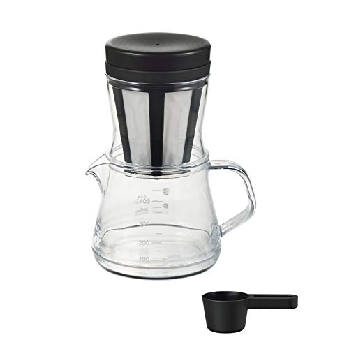 曙産業 コーヒーサーバー ストロン 400 2WAY ドリッパーセット ブラックドリップコーヒー/水出しコーヒー兼用
