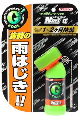 ベーシックタイプー/80ml/20908・パッケージ個数:1・自動車外窓ガラス撥水コーティング剤・塗りこみやすいネックアングル設定・雨弾きが1〜2ヶ月持続(弊社ワイピング試験、キセノンウェザー試験結果)・内容量:80ml(普通車フロントガラス6台分)・原産国:日本成商品紹介 本製品を施工する事で抜群の水はじき効果を長時間得ることができます。 油膜、虫や鳥のフン等の付着を防止します。雪や霜の付着防止効果もあります。 普通車フロントガラス15台分にご使用いただけます。 原材料・成分 水　クエン酸　ポリオキシエチレンアルキルエーテル　界面活性剤　防腐剤　防カビ剤 安全警告 吸入飲用不可
