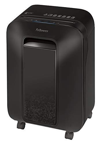 いちどに12枚ミニカット[22L]ブラック/22-23リットル/5503801・Style:いちどに12枚ミニカット[22L]・パッケージ個数:1・次世代の電動シュレッダー「LXシリーズ」は、従来品よりも高性能であることはもちろん、レイアウトする場所を選ばない洗練されたデザインです。・【いちどに細断できる枚数】A4紙12枚(ホチキス・クリップ可) 13枚以上を投入すると自動的にモーターが逆回転して押し戻します(紙詰まり防止機能)・【細断クズ形状】ミニカット4x12mm(セキュリティレベルP-4) 顧客データや口座番号、請求書などの機密情報から、DMや請求書・お子様のテスト用紙の処理に最適・安心・【手差しで細断できる(ミニカット)】クレジット/キャッシュカード、紙製カード *分別トレイなし・【細断できない】CD/DVD、プリペイドカード、定期券、運転免許証、ラミネートされたカード他、粘着物×見た目にも美しい、フェローズの次世代シュレッダー「LXシリーズ」にミニカットモデルが追加ラインナップ。顧客データや請求書などの機密情報処理に最適です。 LXシリーズは、従来品よりも向上させた5つのスマート機能を搭載し、直感的な操作性に加え、現代のワークスペースに映える上質なデザインが特長です。快適なシュレッダー体験はもちろん、フェローズが見据える一歩先にあるシュレッダーの未来を体感できるシリーズです。 紙量センサーの精度を高めて、紙詰まりしない スマート機能の面ではとくに、「ジャム・プリベンション機能」が優れています。 この機能は、用紙投入口の下に配置されたLEDインジケーター“IntelliBAR(インテリバー)”の色変化によって、細断に最適な用紙枚数をサポートします。 ブルー　：スタンバイ グリーン：最適(高効率) イエロー：やや入れ過ぎ(投入枚数を減らす) レッド　：入れ過ぎ(停止) グリーンは、シュレッダー作業がいちばん効率的な状態を示しています。 紙を入れ過ぎるとイエローからオレンジ、上限枚数を超えるとレッドになり、細断は停止します。 また、不揃いの用紙や追加投入した際、細断途中で紙厚が過剰になることがあります。その場合はシュレッダーが自動で細断を中断し、逆回転で用紙を押し戻してくれます。 「紙詰まりして動かなくなった。イライラした。」 という経験はありませんか？ 紙詰まりはシュレッダーで要となる部品、ギアやモーターにも負担がかかっている状態であり、故障につながる一番の原因でもあります。 シュレッダーは、目の前で確実に機密情報を処分してくれる安心感がある一方で、ストレスや不満を生み出す側面もあります。 しかし、「ジャム・プリベンション機能」を搭載したLXシリーズなら、紙詰まりすることなく、シュレッダーのパフォーマンスを最大限に引き出し、作業効率を最大化することができます。 シュレッダーの状態を視覚で把握することのメリット LEDインジケーターIntelliBAR(インテリバー)は、「ジャム・プリベンション機能」以外に、安全機能やオーバーヒート・細断クズ満杯の予告も色変化で知らせます。 これらは作業効率の最大化に加え、シュレッダーの状況を把握することで心にゆとりが生まれ、急な作業の中断を回避できたり、それによるストレスの軽減にも繋がります。また、用紙投入口の下にIntelliBARを配置することで、細断中でも最小の視線移動で必要な情報が得られるように設計されています。 見た目にも美しいデザイン 本体表面の凹凸が少ない滑らかなフォルムは、スマート機能と併せて未来的な印象を与えます。シンプルなデザインのため質感にこだわり、マット調の本体色とメッキ部分・ロゴの同色処理により、重厚感と高級感を出しました。 オフィス感の強いシュレッダーデザインからは離れ、レイアウトする場所を選ばないモダンなデザインをコンセプトにしています。