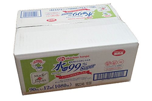 -/90個 (x 12)/-・パッケージ個数:1特徴 水分たっぷり99% 成分の99%が水で構成されており、肌にやさしい設計。 肌の敏感な部分にも適しています。 トイレに流せる 使用後、そのままトイレに流せる素材を採用。 環境に配慮した設計で、日常の利便性を向上。 大容量パック 1パックに90枚入りのシートが12個セットになっており、長期間使用可能。 コストパフォーマンスに優れています。 無香料で安心 無香料で、化学的な香りが苦手な方や赤ちゃんにも安心。 肌にやさしい素材 アルコールやパラベンを使用せず、低刺激性。 赤ちゃんのデリケートな肌にも適応。 仕様 サイズ: シート1枚の大きさは十分に大きく、一拭きで効果的に汚れを除去。 用途: 赤ちゃんのおむつ替え時、大人のトイレケア、外出先での簡易清掃など幅広く使用可能。 保存方法: 開封後は乾燥を防ぐためにしっかり蓋を閉じて保管。 おすすめポイント 赤ちゃんの肌ケアを重視したい方。 トイレトレーニング中の子供がいる家庭。 トイレに流せる便利さを求める方。 日常的に大容量のおしりふきを使用する方。 この商品は、肌にやさしく環境にも配慮した設計が特徴で、家庭用としても外出用としても大変便利です。