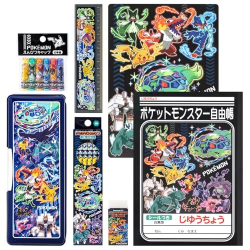 ショウワノート ポケットモンスター 文具セット ギフトセット 7点セット 950729M08 sn-mart-10103682 SNマート 楽天市場店 パッケージ画像