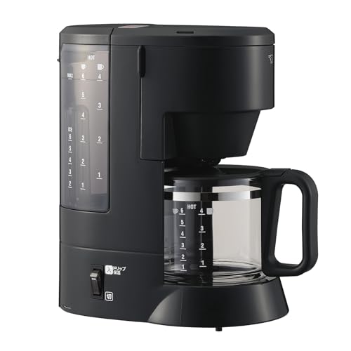 象印マホービン コーヒーメーカー 6杯用 ブラック EC-MA60-BA