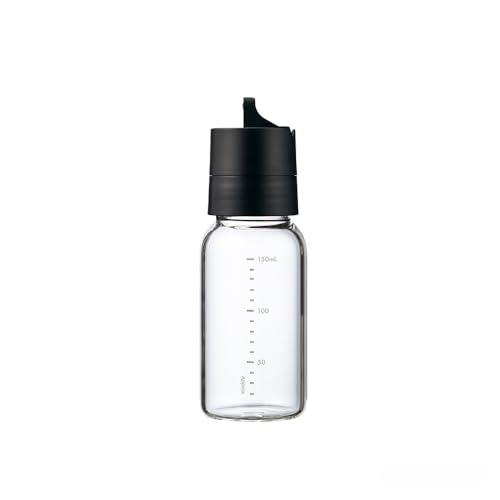 HARIO (ハリオ) ワンタッチドレッシングボトル 150ml ブラック ODBN-150-B