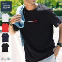 【送料無料】◆TOMMY HILFIGER(トミー ヒルフィガー)TJ LINEAR LOGO TEE◆Tシャツ メンズ 半袖 おしゃれ トップス メンズファッション 綿 綿100％ ロゴ ブランド 春 春服 春物 夏 夏服