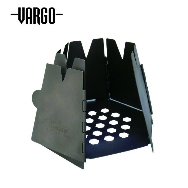 VARGO バーゴ チタニウムヘキサゴンウッドストーブ T-415 【 ネイチャーストーブ コンパクト アウトドア キャンプ 】