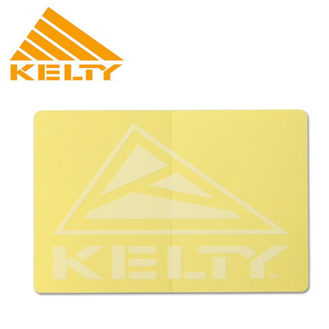 KELTY ケルティー WHITE LOGO STICKER ホワイト ロゴ ステッカー 2018102 【シール/ステッカー/アウトドア】【メール便発送350円・代引不可】