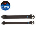 メーカー希望小売価格はメーカーカタログに基づいて掲載していますSpec ブランド名 KAVU/カブー 商品名 ストラップエクステンション メーカー型番 19810919 サイズ S:長さ25.5 × 幅2.5L:長さ23.5 × 幅3.5(単位cm)生地の縫い目を目安に採寸しております。自社採寸のため、多少の誤差はあらかじめご了承くださいませ。 カラー Black 詳細 &nbsp; ストラップの長さを長くできるツールです。 ------------------------------------------------------------ ※モニタやPC環境等により実物と多少色合いが異なって見える場合もございます。 ※外箱がある商品につきましては生産、運搬の過程上、商品の箱（外箱）に多少の汚れや、破れ等が生じる場合がございます。 予めご了承の上お買い求め頂きます様、よろしくお願いいたします。 ※パターン生地を使用している商品によってはパターン位置に個体差がございます。予めご了承下さい。 ※一部商品画像にメーカー提供画像を使用している商品もございますので、仕様が予告なく変更される場合がございます。 ※複数のショッピングモールで同時販売しておりますので、在庫切れになってしまう場合がございます。 厳重に注意し在庫システムで管理を行っておりますが、お買い上げいただいた商品が品切れになってしまう場合がございます。 また、人気商品に関しましても複数のお客様が一度に購入を行い、在庫の反映が間に合わずご購入できてしまう場合がございます。 その際はお客様には必ずご連絡をさせていただきますが、万が一入荷予定がない場合はキャンセルさせていただく場合がございます。 大変申し訳ございませんがあらかじめご了承ください。 メール便発送対象商品に関しましては、メール便規定料金にてお送りします。 ------------------------------------------------------------