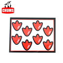 【5/4〜5/5限定★GWクーポン配布中】CHUMS チャムス Sticker Booby Foot Mini ステッカーブービーフットミニ CH62-1475...