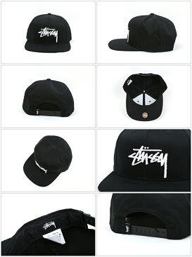 STUSSY ステューシー STOCK SNAPBACK ストックスナップバック 131934 【キャップ/ハット/アウトドア】